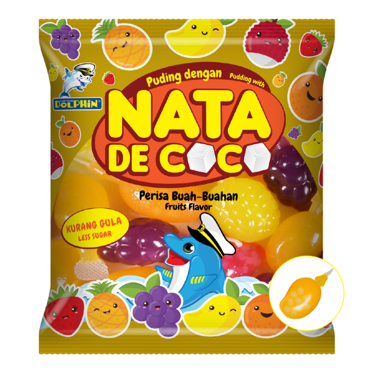 Pudding with Nata De Coco (40g) Manufacturer Malaysia Pudding with Nata De Coco (40g) Supplier