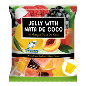 Mixed Flavoured Jelly with Nata De Coco(32g x 12pcs)