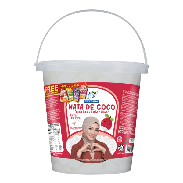 Nata De Coco in Lychee Juice (Jumbo Family Pack) 1.5kg | Nata De Coco ...