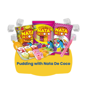 Pudding with Nata De Coco