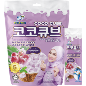 40g x 5pcs Coco Cube Grape Flavour