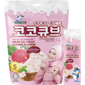 40g x 5pcs Coco Cube Lychee Flavour