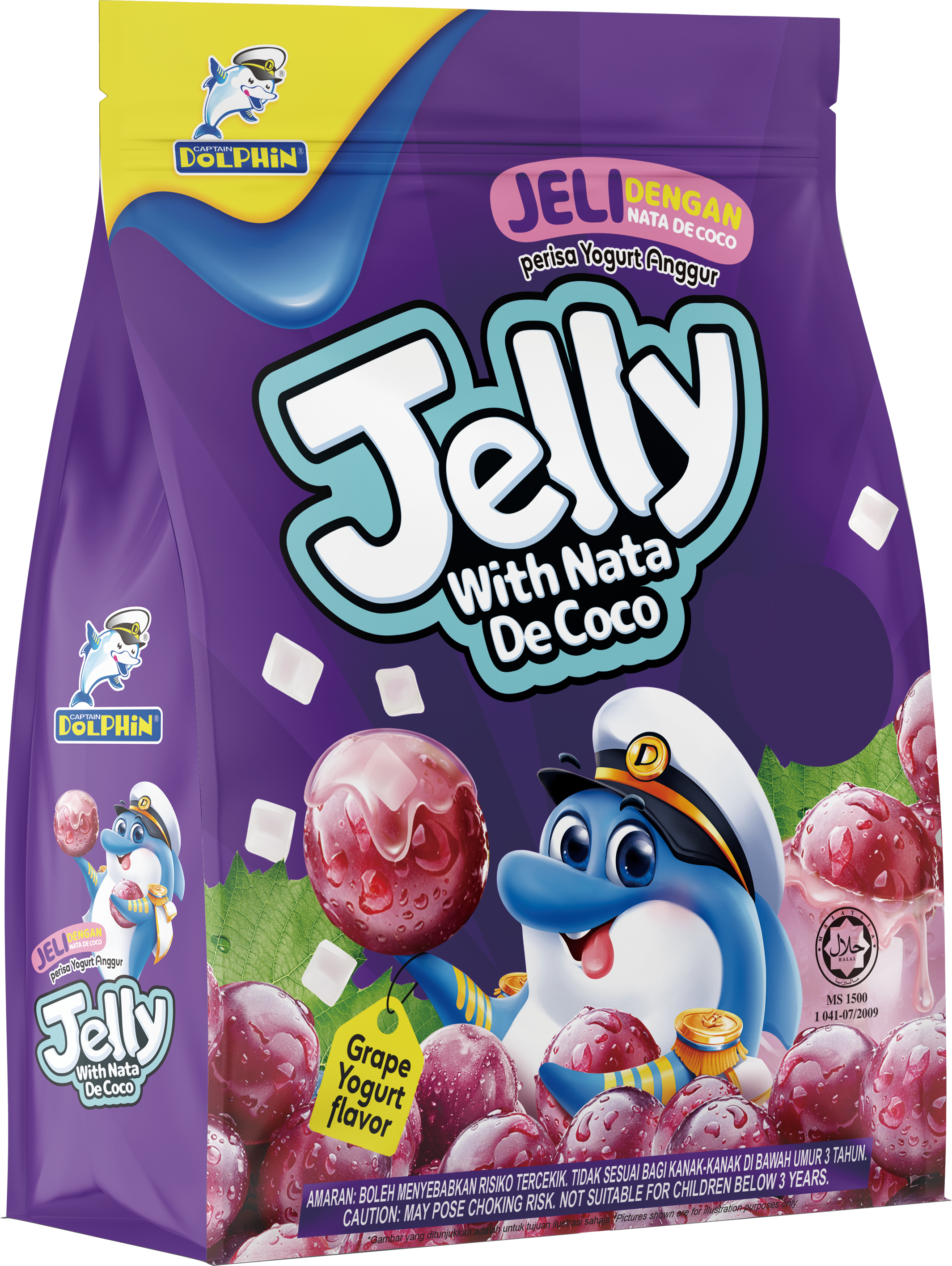 32g x 10pcs Jelly Yogurt Grape Flavour