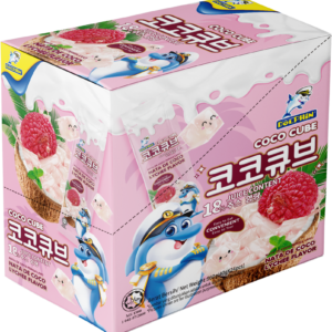 40g x 24pcs Coco Cube Lychee Flavour