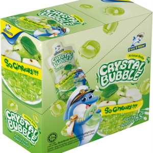 60g x 12pcs Crystal Bubble Box Apple Flavour