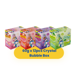 60g x 12pcs Crystal Bubble Box